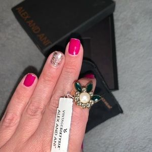 Alex and Ani Vintage Cocktail Ring